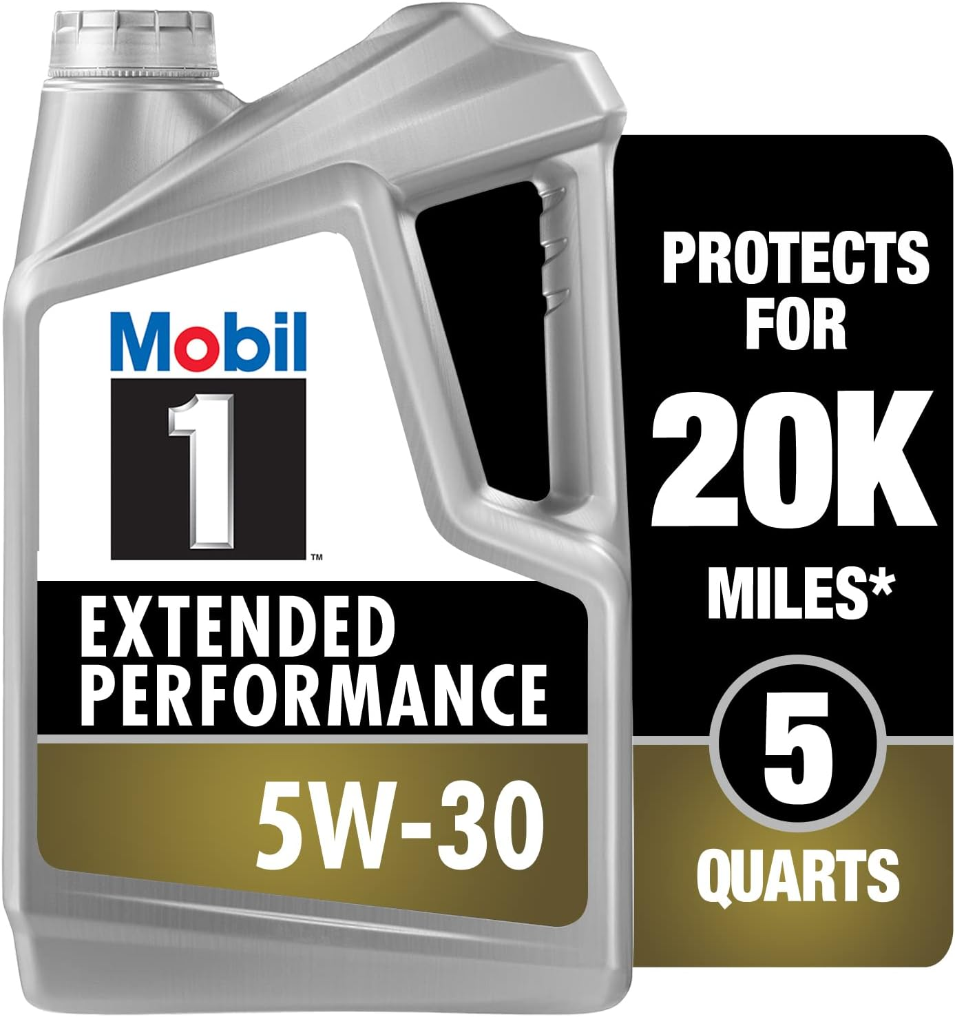 Mobil 1 Truck & SUV Full Synthetic Motor Oil ，5 Quart