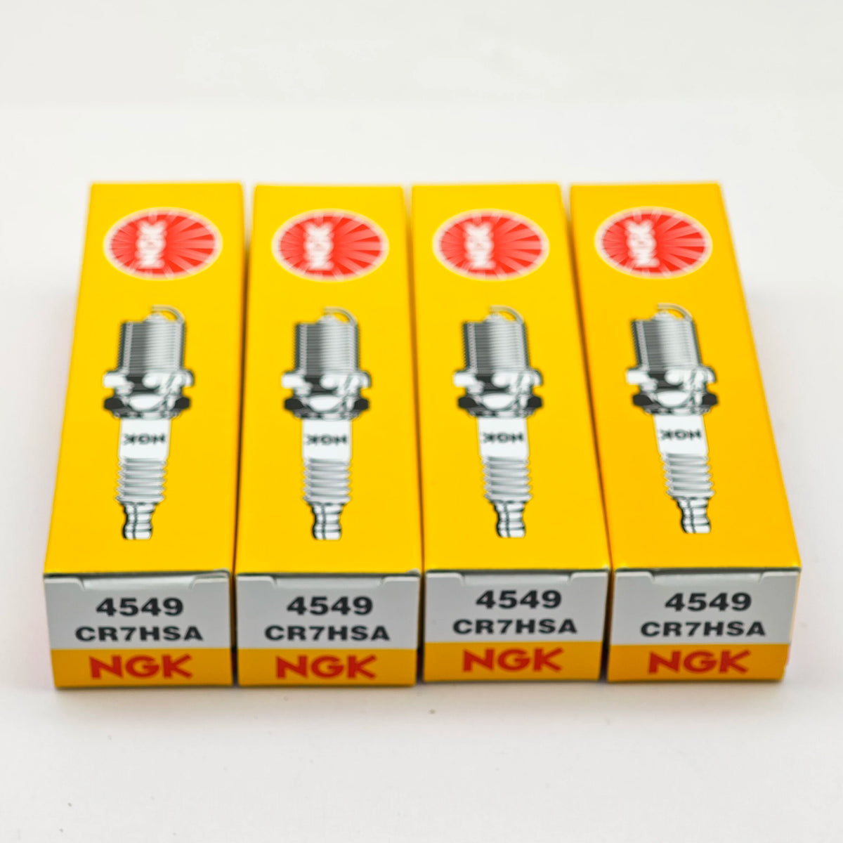1pcs Original NGK Spark Plug CR7HSA #4549 For CBT125 Haomai GY6 Ghost Fire Fuxi Qiaoge