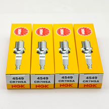 1pcs Original NGK Spark Plug CR7HSA #4549 For CBT125 Haomai GY6 Ghost Fire Fuxi Qiaoge