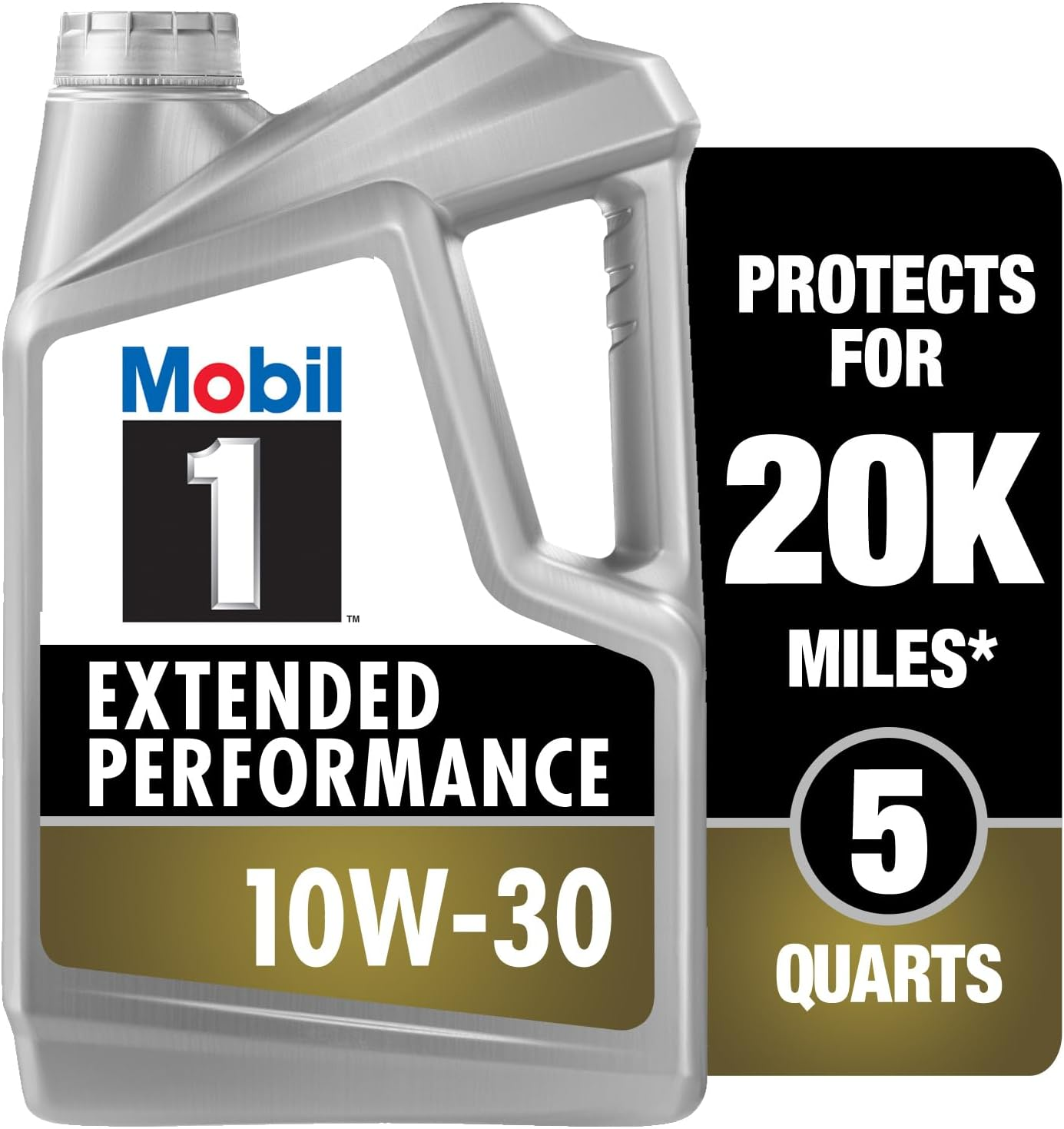Mobil 1 Truck & SUV Full Synthetic Motor Oil ，5 Quart