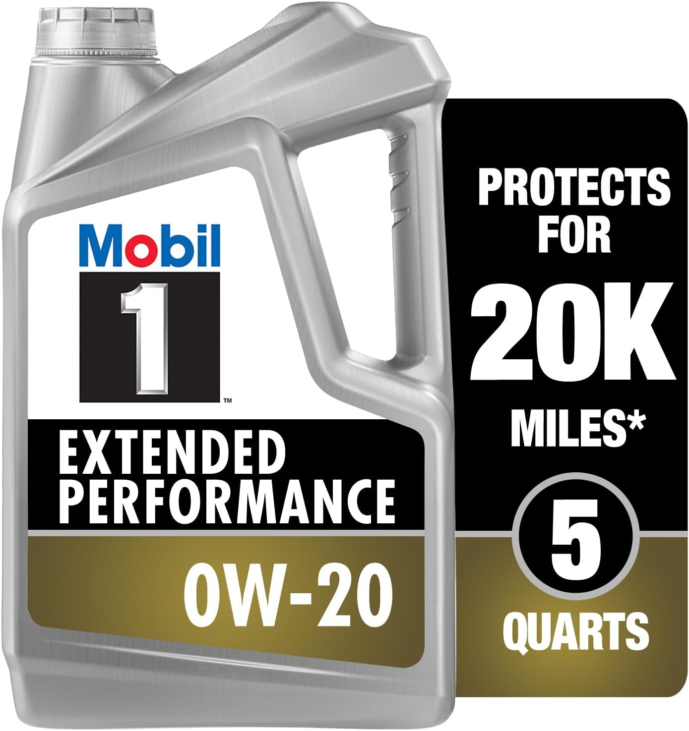 Mobil 1 Truck & SUV Full Synthetic Motor Oil ，5 Quart